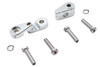 V-Twin #77-6027A - Chrome Turn Signal Clamp Set