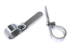 V-Twin #72987 - Chrome 1-3/4 inch Exhaust  inchP inch Clamp Set