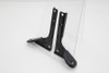 V-Twin - Black Spotlamp Bracket for Front Fork