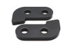V-Twin - Rear Fender Mount Weld On Brackets Black