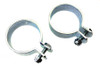 V-Twin - Zinc 1-7/8 inch Muffler Clamp Set