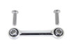 V-Twin #77481 - Chrome Front Engine Mount Stabilizer Link