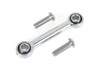 V-Twin #77481 - Chrome Front Engine Mount Stabilizer Link