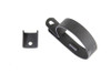 V-Twin #63472 - Parkerized 3-1/4 inch Replica Muffler Clamp