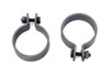V-Twin #70318P - Parkerized 1-7/8 inch Muffler End Clamp Set