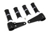 V-Twin #77685 - Side Mount Headlamp Bracket Kit Black
