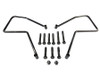 V-Twin #74811B - Black Saddlebag Support Set