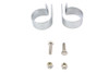 V-Twin #72872DA - Chrome 1-7/8 inch Exhaust Clamp Set