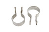 V-Twin #65275-62 - XL Muffler Clamp Stainless Steel