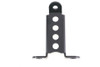 V-Twin #D-2954 - Bates Bottom Mount Bracket Black