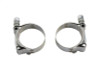 V-Twin - Exhaust Clamp Set Stainless Steel