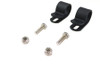 V-Twin #73006G - Black 1 inch Muffler Clamp Set