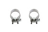 OE - OE M8 Muffler Clamp Set Stainless Steel