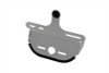 V-Twin - Chrome Deco Tail Lamp Mount Bracket