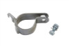 V-Twin #78716 - Rear Crossover Pipe Clamp Chrome