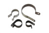 V-Twin - Parkerized Exhaust Clamp Kit