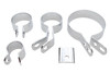 V-Twin #64216 - Chrome Exhaust Clamp Kit
