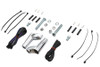 V-Twin #20-0393K - Front Turn Signal Relocation Kit Chrome