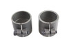 V-Twin #07937K - Parkerized 1-3/4 inch Seamless Exhaust Clamp Set
