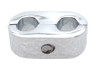 V-Twin #061090 - Chrome Dual Throttle Cable Separator Clamp