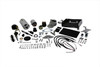 Volt Tech - Prestolite Chrome Electric Starter Kit