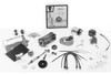 Volt Tech - Prestolite Chrome Electric Starter Kit