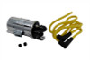 Volt Tech #71908 - Round Chrome 6 Volt Dual Coil with Bracket