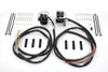 Volt Tech #371013 - Handlebar Control Switch Housing Kit Chrome