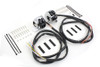 Volt Tech #371013 - Handlebar Control Switch Housing Kit Chrome