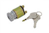 Volt Tech #71375 - Chrome Ignition Key Switch