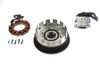 Volt Tech - Alternator 19 Amp Charging System Kit Chrome