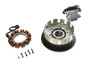 Volt Tech - Alternator 19 Amp Charging System Kit Chrome