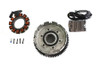 Volt Tech - Alternator 19 Amp Charging System Kit Chrome