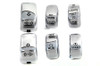 Volt Tech #H18-0335CO-C - Handlebar Switch Cap Set Chrome