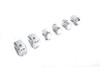 Volt Tech #H18-0335CO-C - Handlebar Switch Cap Set Chrome