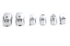 Volt Tech #H18-0335CO-C - Handlebar Switch Cap Set Chrome