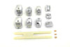 Volt Tech #H18-03420CO-C - Handlebar Switch Cap Set Chrome