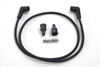 Volt Tech #40158 - Black Copper Core 7mm Spark Plug Wire Kit