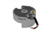 Volt Tech - Chrome 12 Volt Regulator End Cover with Low Output