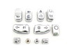 Volt Tech #77631B - Handlebar Switch Cap Set Chrome