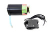 Volt Tech - 12 Volt Indian Alternator Black