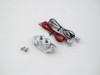 Volt Tech #63628 - Old School Dual Switch Kit Chrome