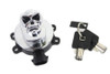 Volt Tech #370968 - Chrome Ignition Switch with Chrome Skull