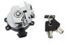 Volt Tech #370968 - Chrome Ignition Switch with Chrome Skull