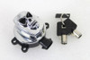 Volt Tech #370968 - Chrome Ignition Switch with Chrome Skull