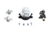 Volt Tech #78403 - Side Hinge Ignition Switch and Saddlebag Lock Kit Chrome