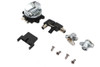Volt Tech #78404 - Side Hinge Ignition Switch and Saddlebag Lock Kit Chrome