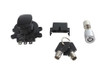 Volt Tech #78406B - Side Hinge Ignition Switch Black with Fork Lock
