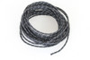 Volt Tech #40272 - Black 25' Cloth Covered Wire with White Tracer