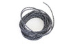 Volt Tech #40272 - Black 25' Cloth Covered Wire with White Tracer